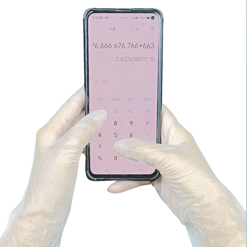 ถุงมือ PVC