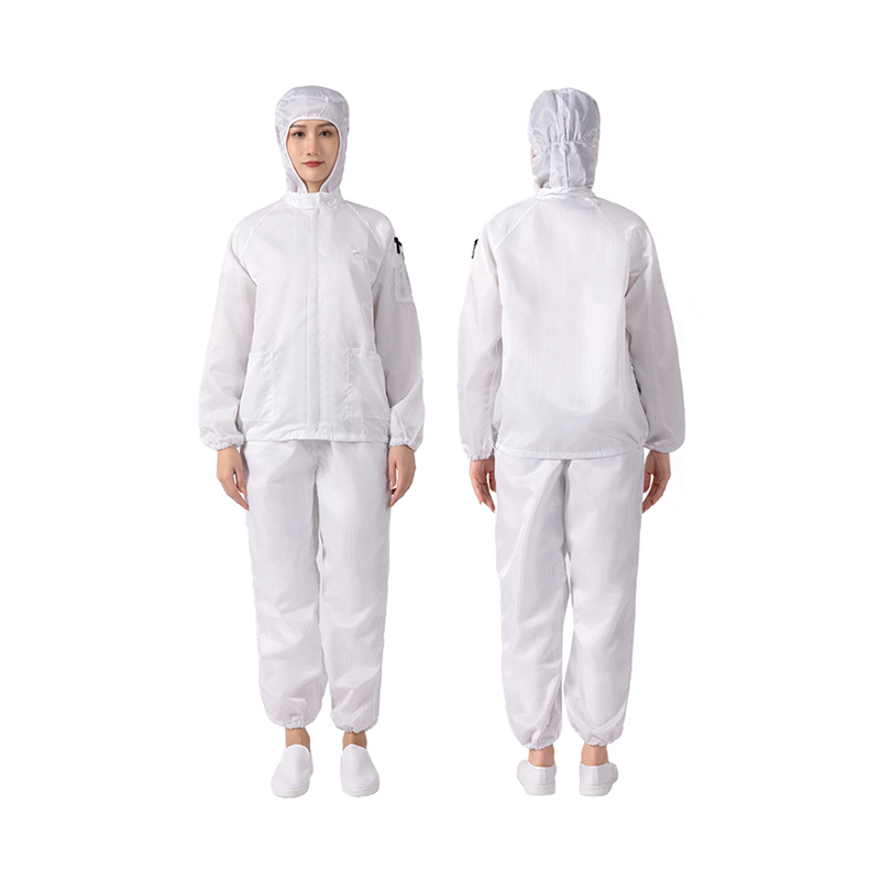 แจ็คเก็ต ESD พร้อมหมวกและกางเกง