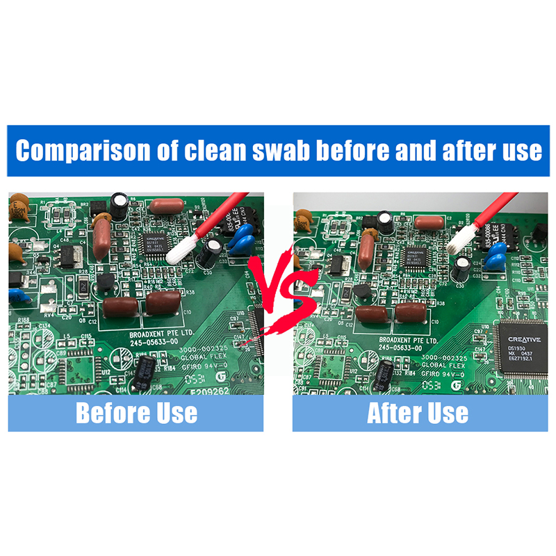 SWAB ปลายโพลีเอสเตอร์ถักนิตติ้ง